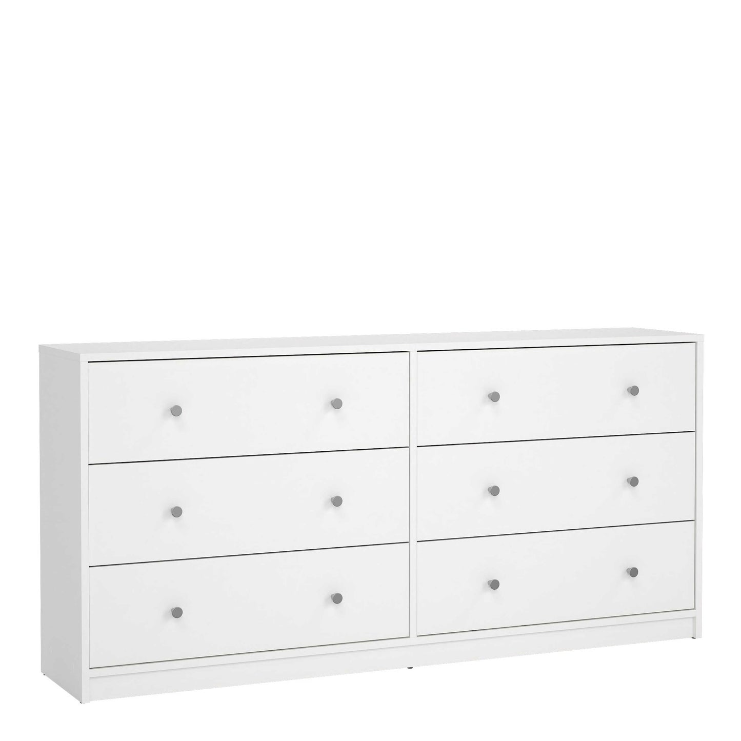 Kaohsiung White Chest 6 Drawers