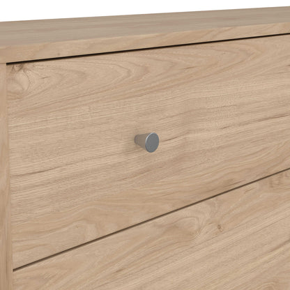 Kaohsiung Hickory Oak Effect Chest 6 Drawers