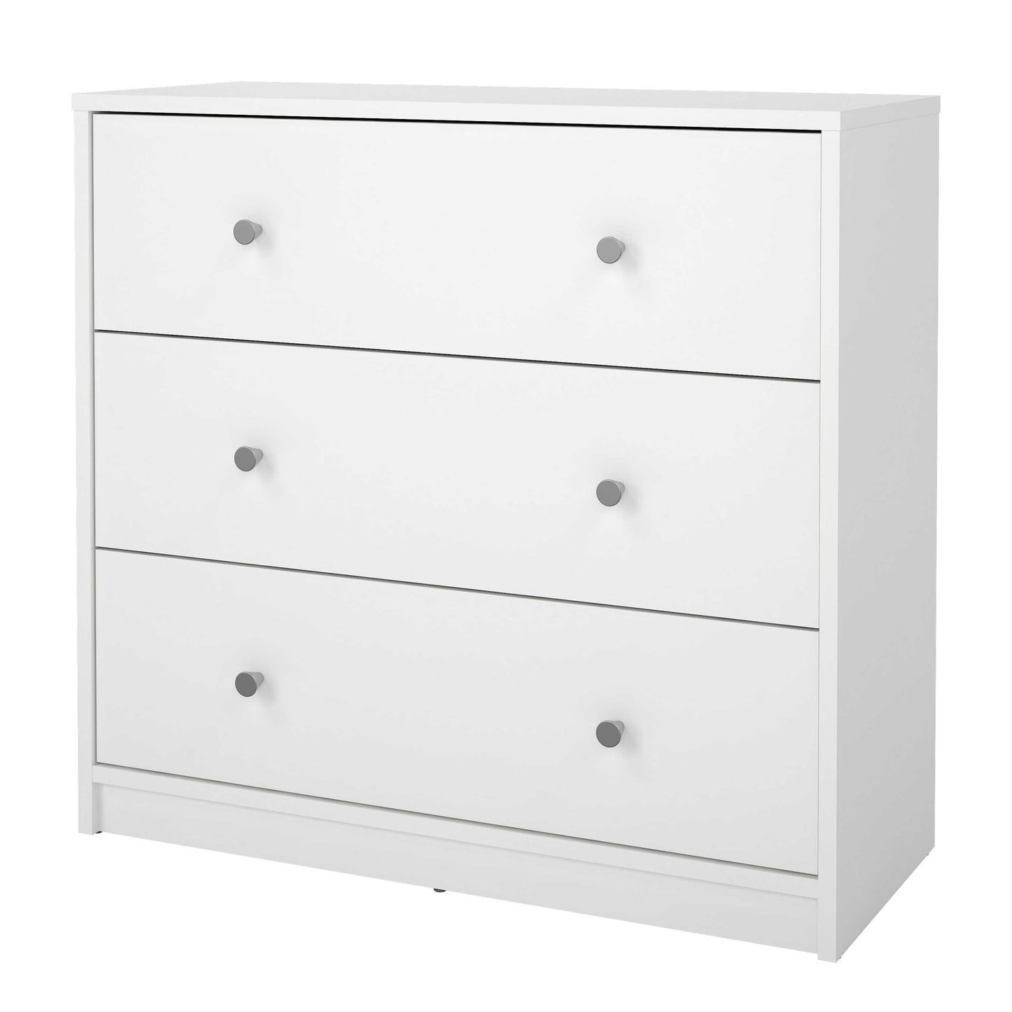 Tainan White Chest 3 Drawers