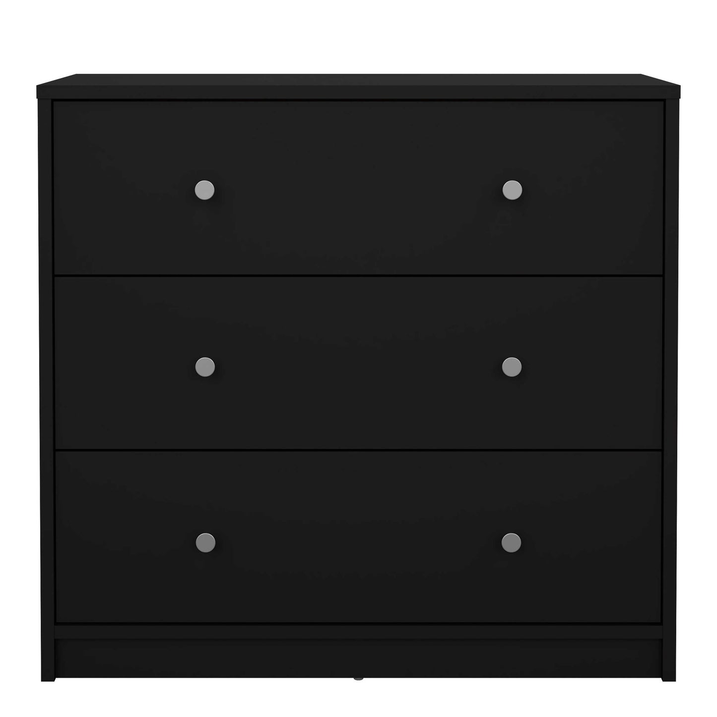 Tainan Black Chest 3 Drawers