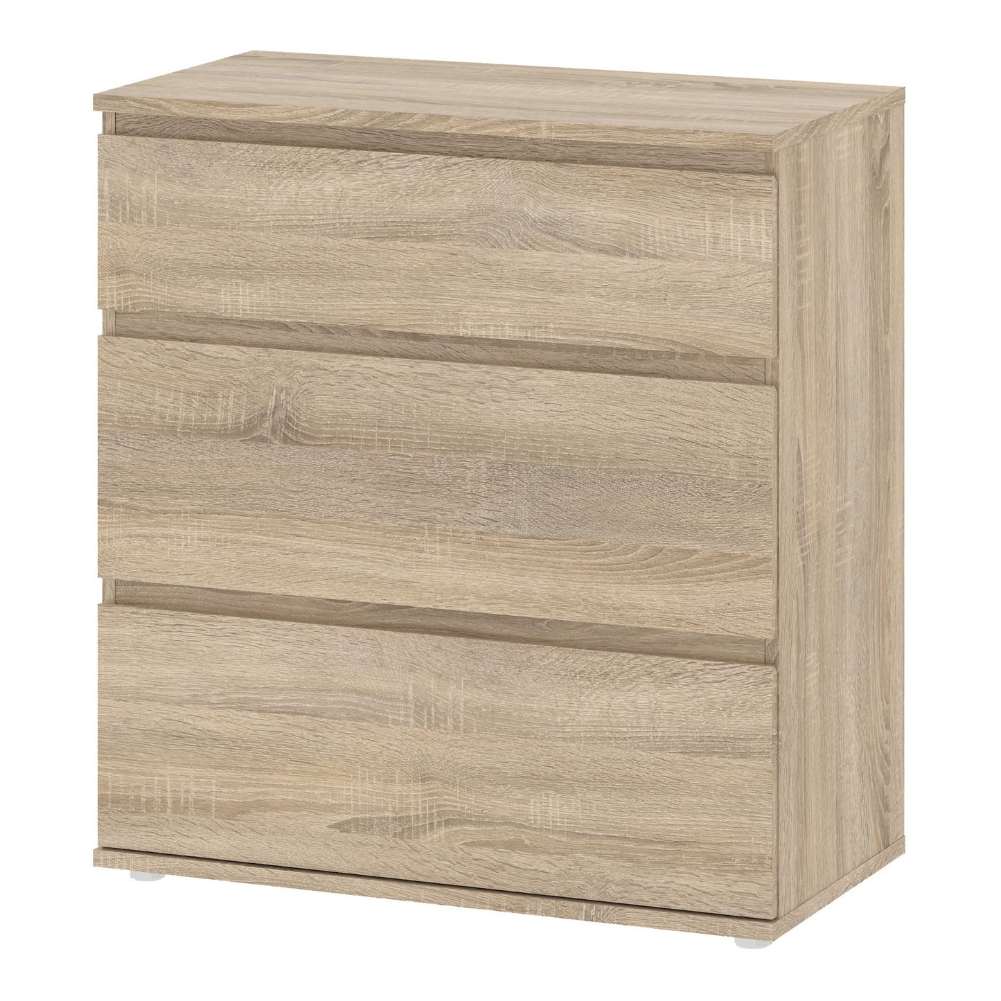Copenhagen Natural Oak Effect Chest 3 Drawers