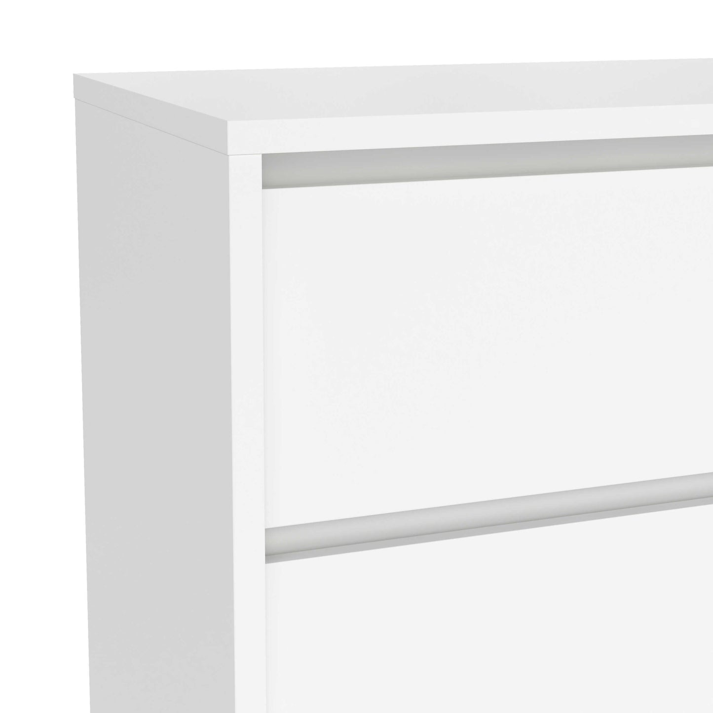 Salzburg White Wooden Sideboard 1 Door 3 Drawers