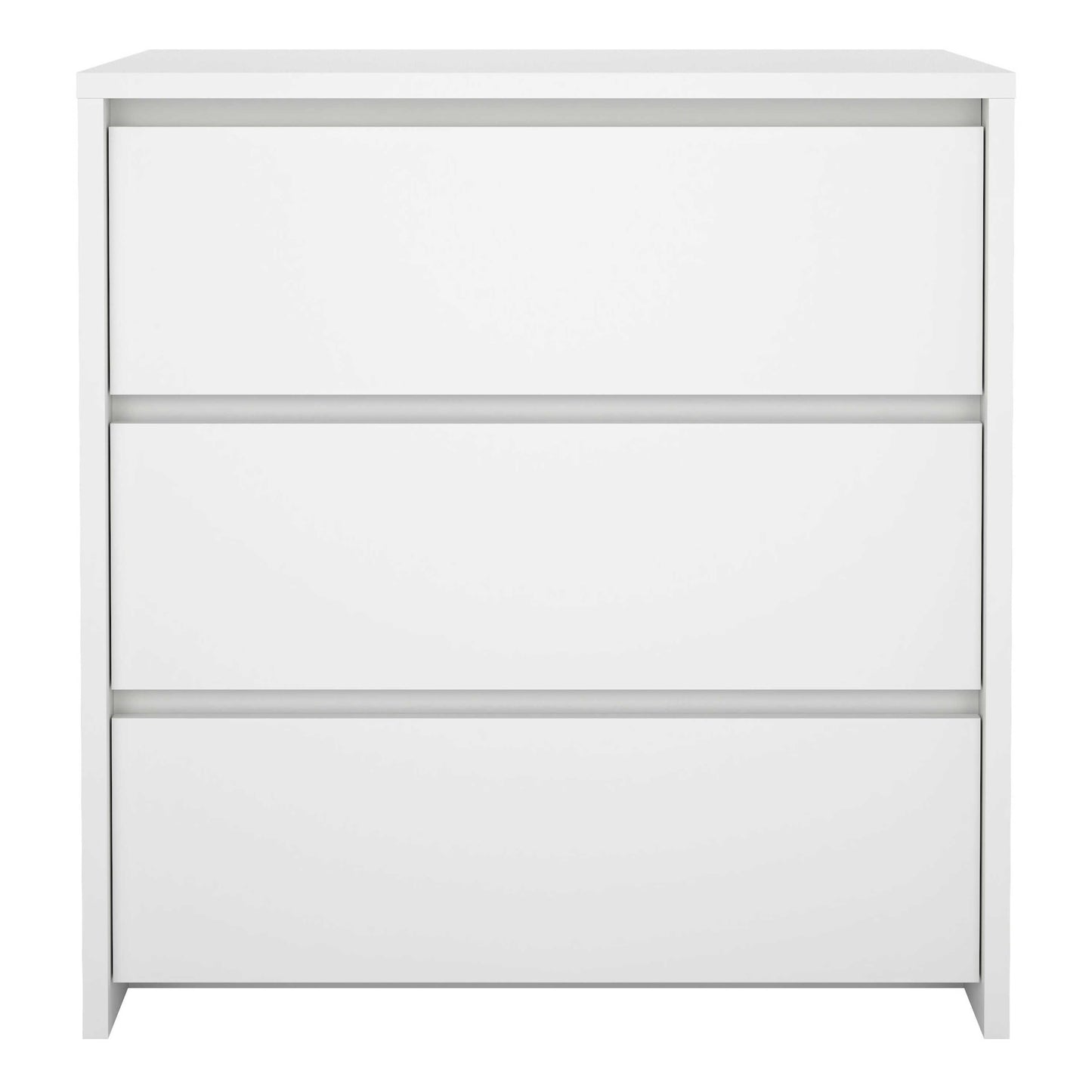 Salzburg White Wooden Chest 3 Drawers