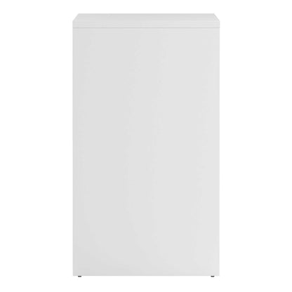 Salzburg White Wooden Chest 3 Drawers