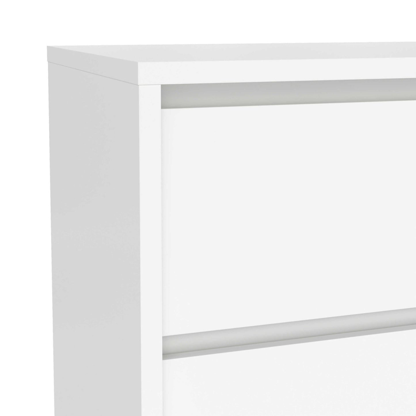 Salzburg White Wooden Chest 3 Drawers