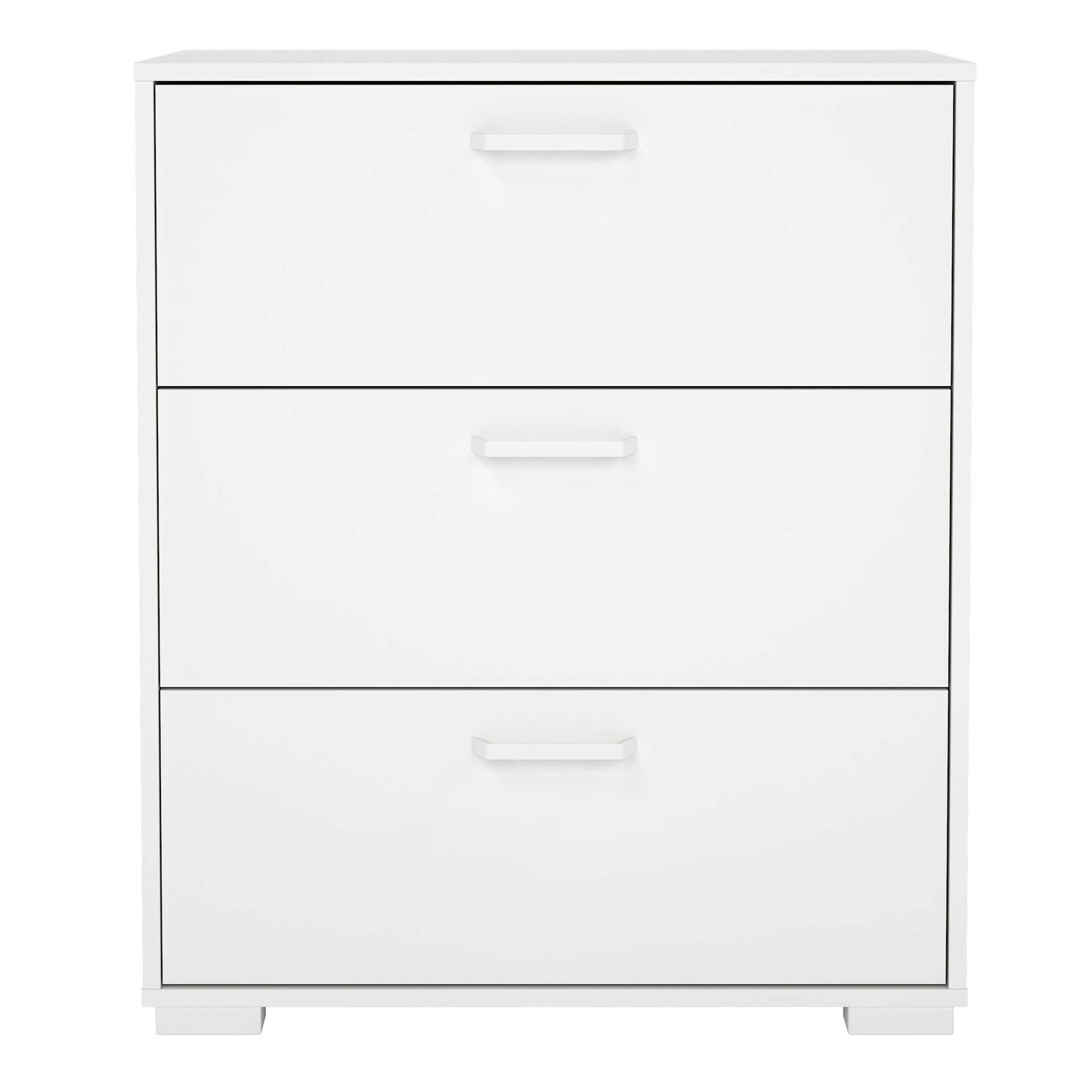 Stuttgart Gloss White Chest of 3 Drawers