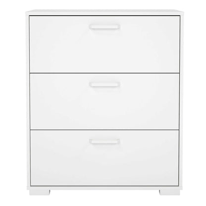 Stuttgart Gloss White Chest of 3 Drawers