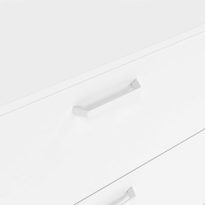 Stuttgart Gloss White Chest of 6 Drawers