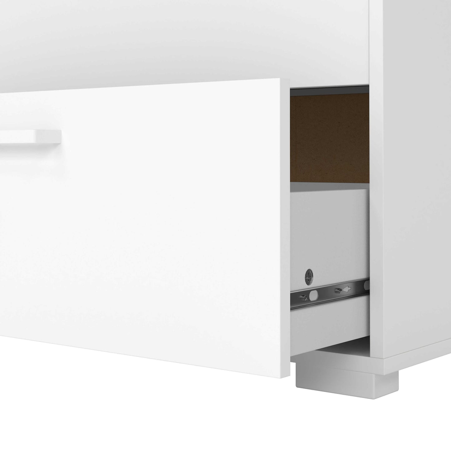 Stuttgart Gloss White Chest of 6 Drawers