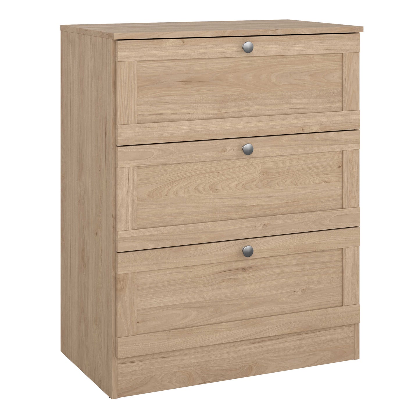 Cherryfern Chest with 3 Frame Drawers in Jackson Hickory