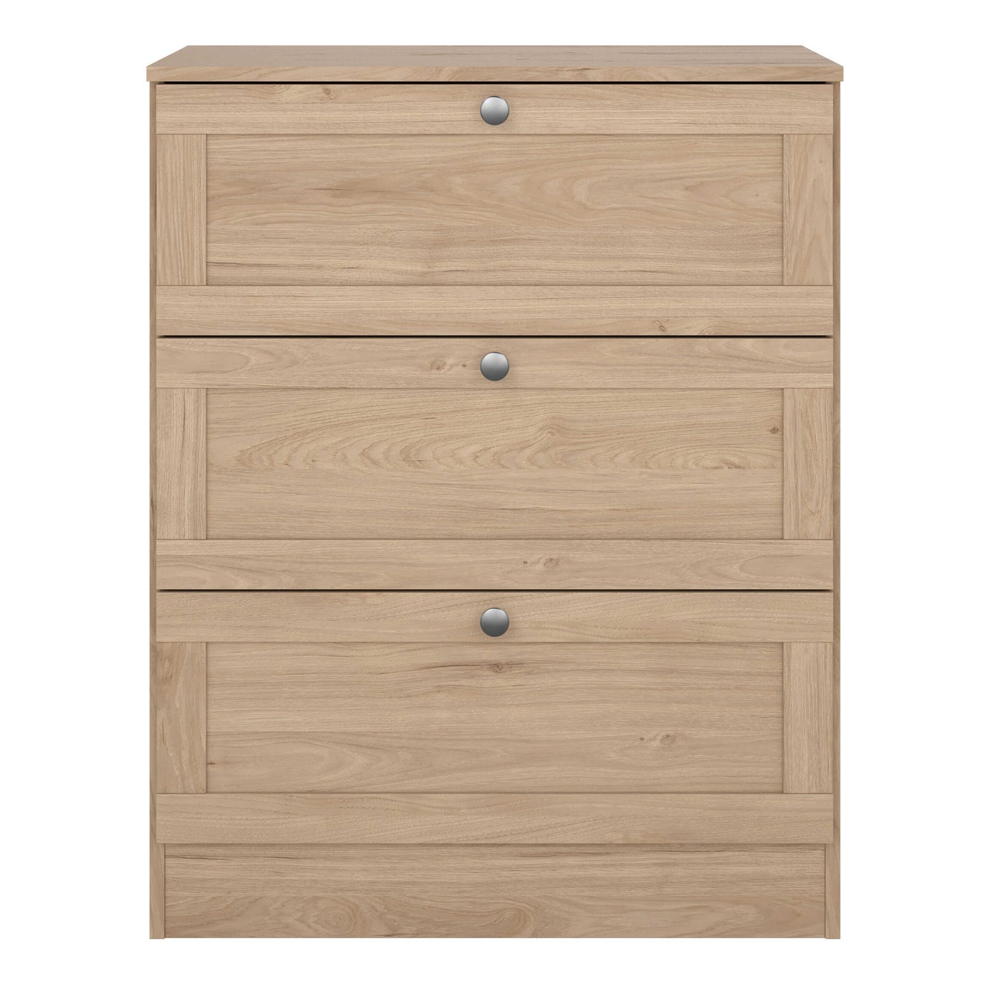 Cherryfern Chest with 3 Frame Drawers in Jackson Hickory