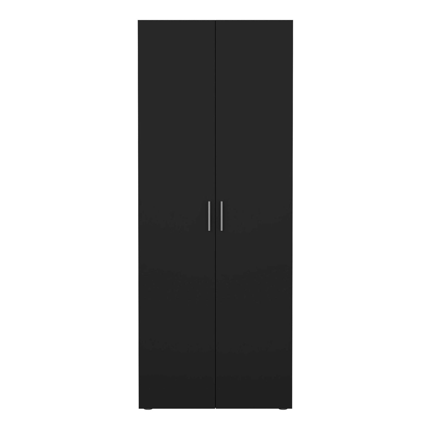 Wilde Black Wooden 2 Door Wardrobe
