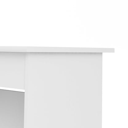 Billabong White Wooden 4 Drawer Desk