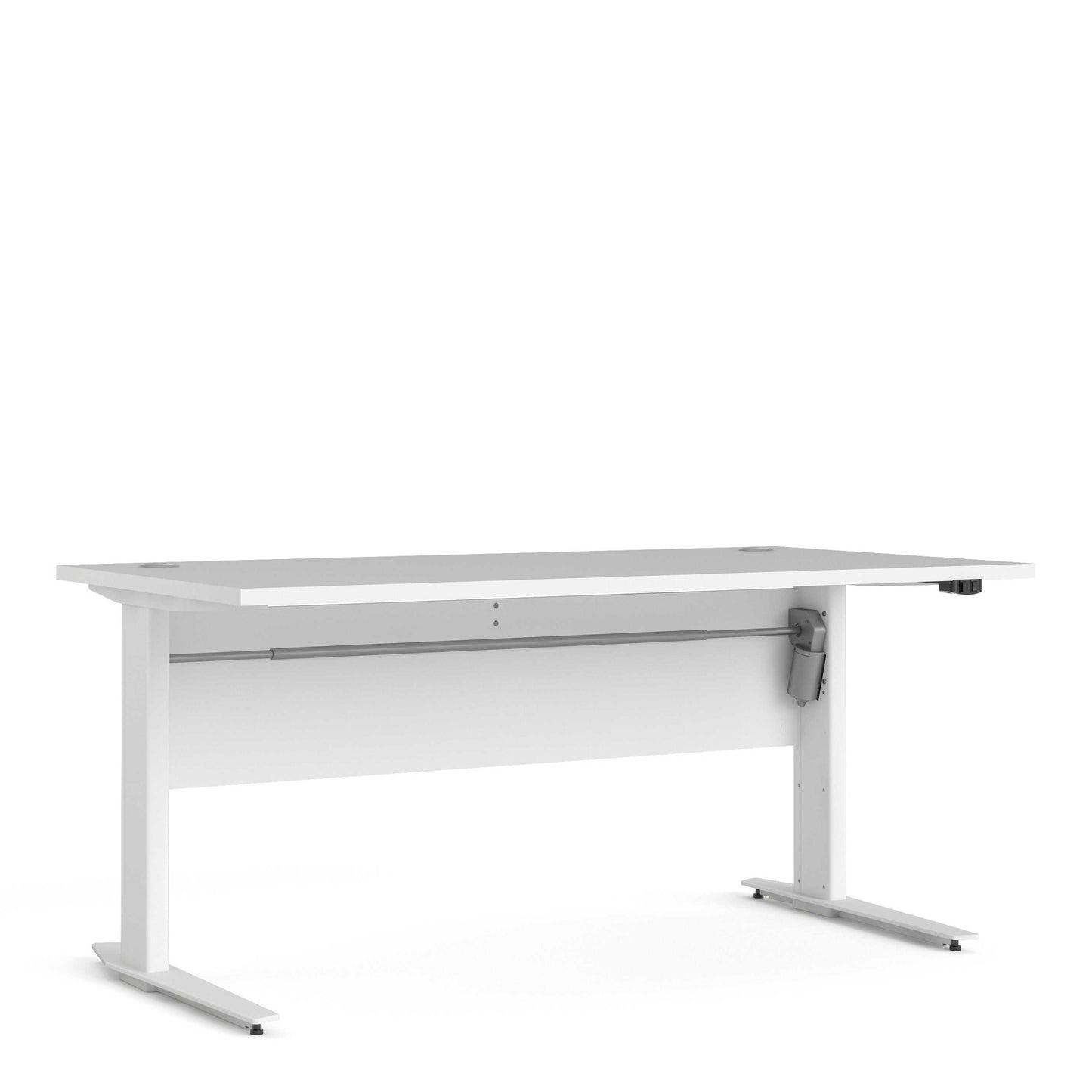 Dris White 150cm Office Desk
