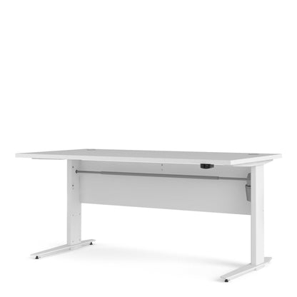 Dris White 150cm Office Desk