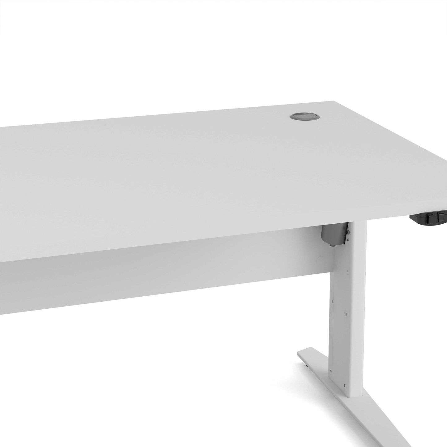 Dris White 150cm Office Desk