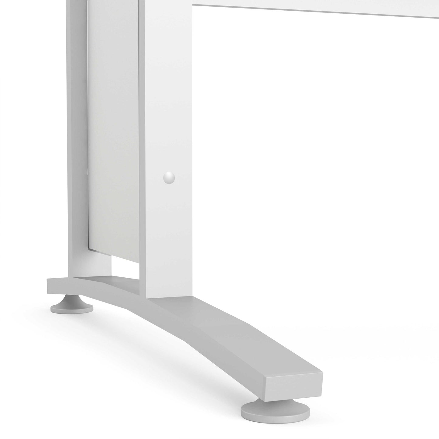Dris White 120cm Office Desk 120cm