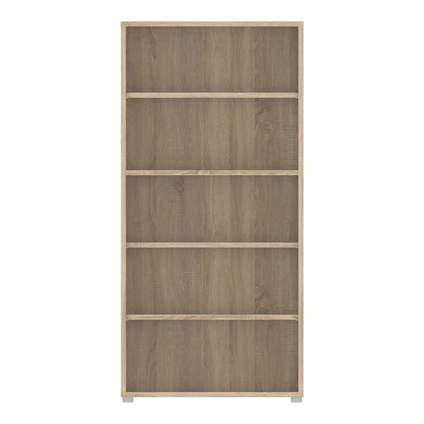 Dris Natural Oak Wood Effect Bookcase 4 Shelves
