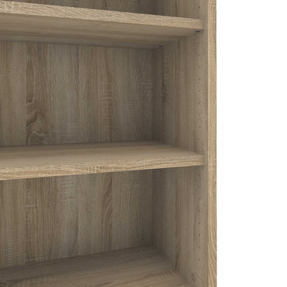 Dris Natural Oak Effect Bookcase 2 Shelves