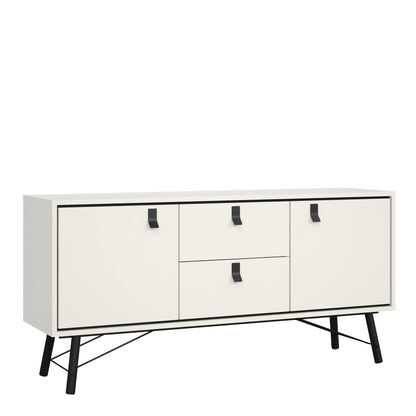 Juno White Sideboard 2 Doors 2 Drawers