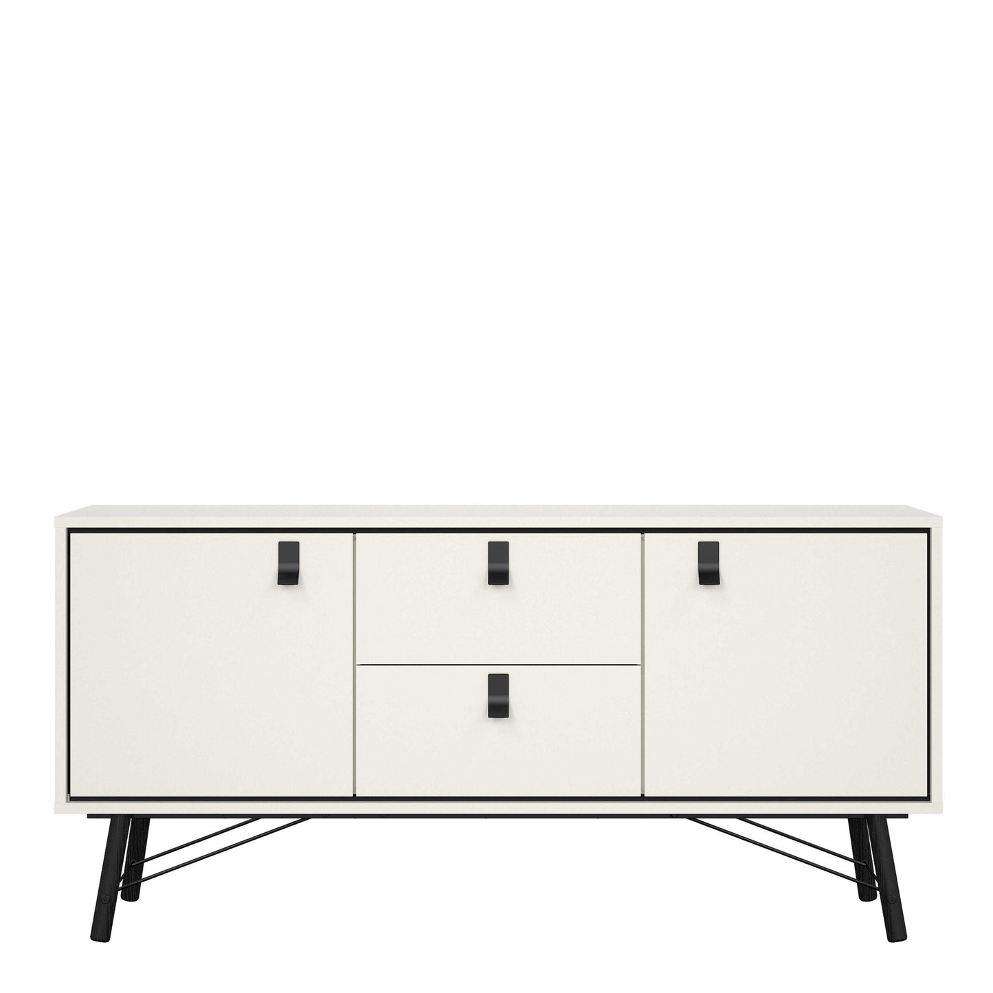 Juno White Sideboard 2 Doors 2 Drawers