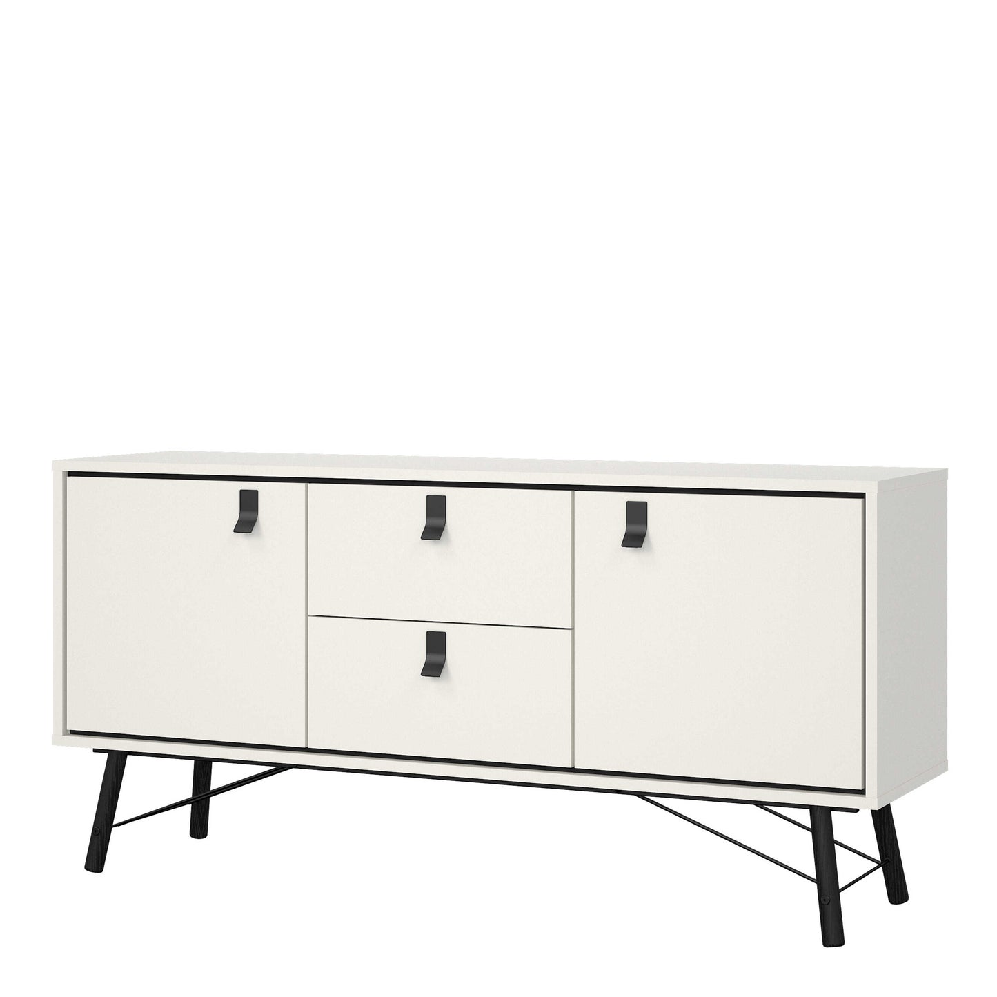 Juno White Sideboard 2 Doors 2 Drawers