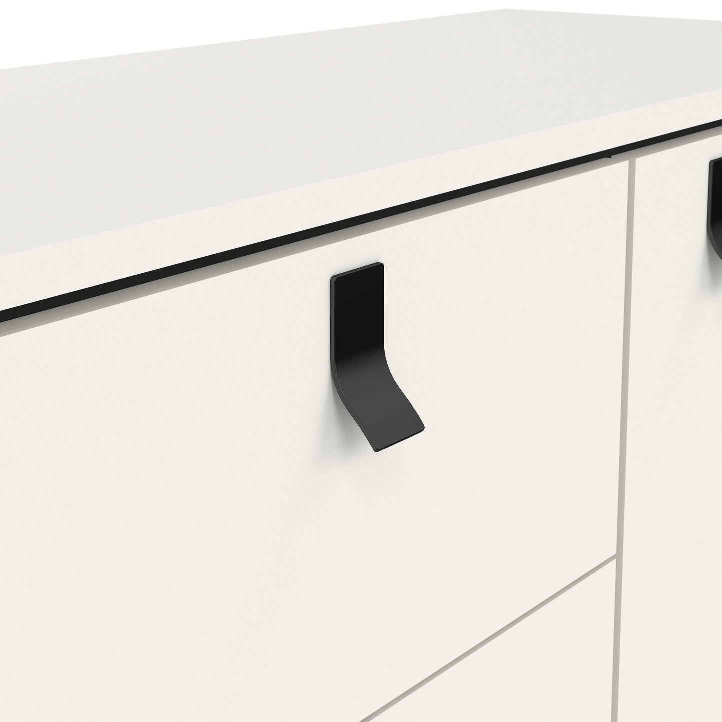 Juno White Sideboard 2 Doors 2 Drawers