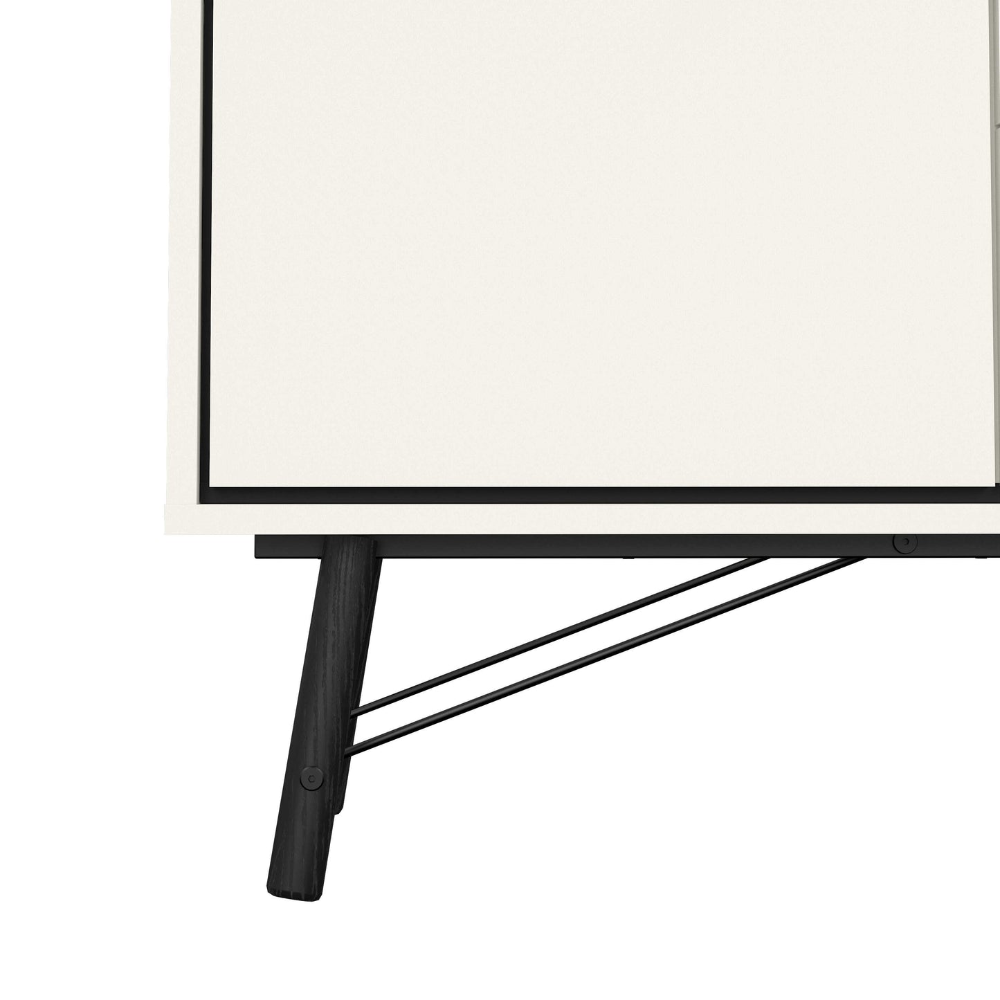 Juno White Sideboard 1 Door 2 Drawers