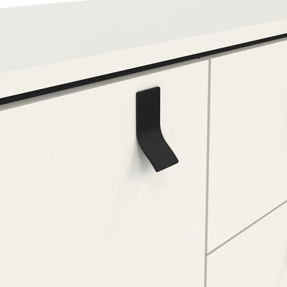 Juno White Sideboard 1 Door 2 Drawers