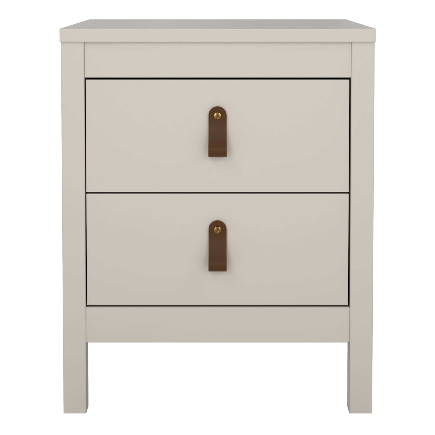 Wildberry Cashmere Bedside Table 2 Drawers