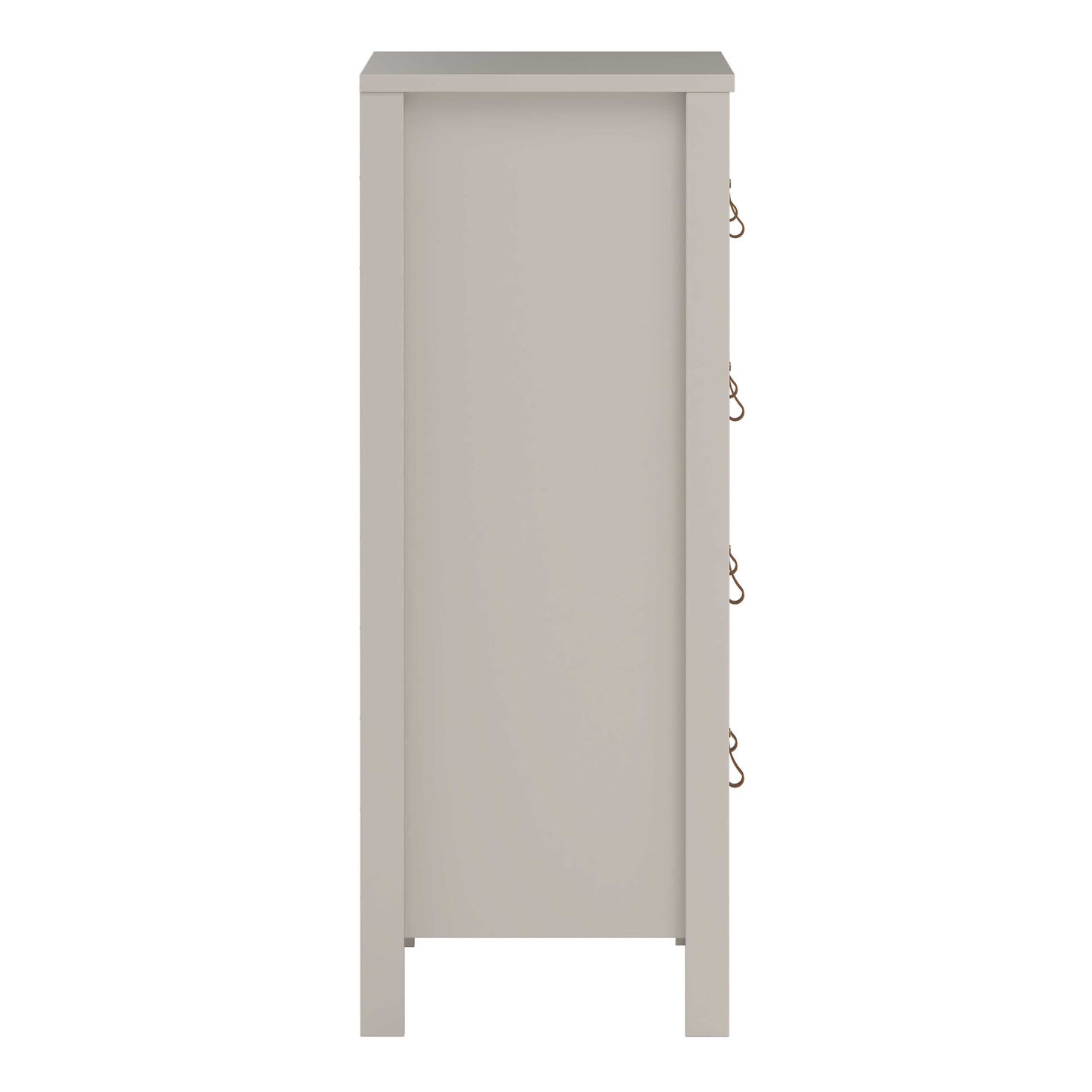 Wildberry Cashmere Wooden Chest 5 Drawers