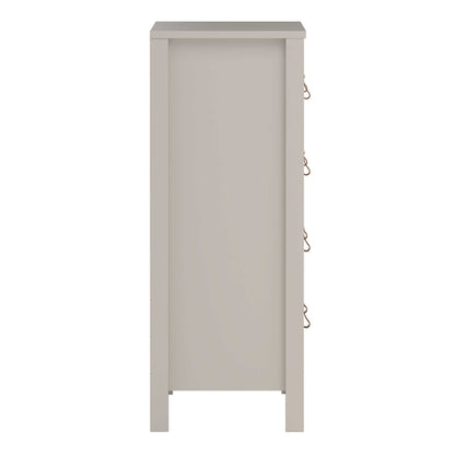 Wildberry Cashmere Wooden Chest 5 Drawers