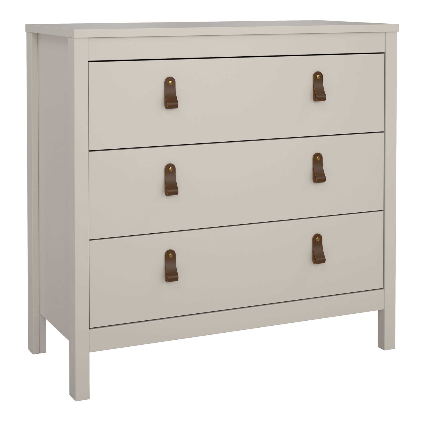 Wildberry Cashmere Wooden Chest 3 Drawers