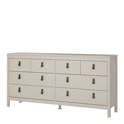 Wildberry Cashmere Wooden Double Dresser 8 Drawers