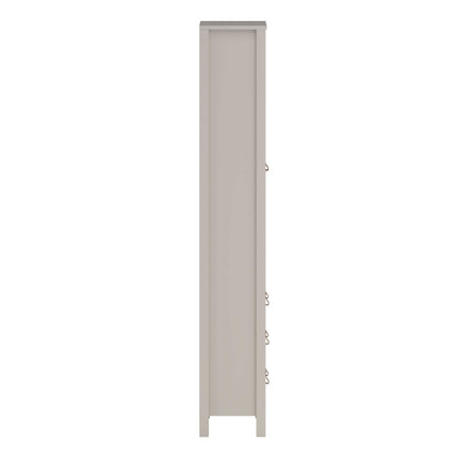 Wildberry Cashmere China Cabinet 2 Glass Doors 3 Drawers