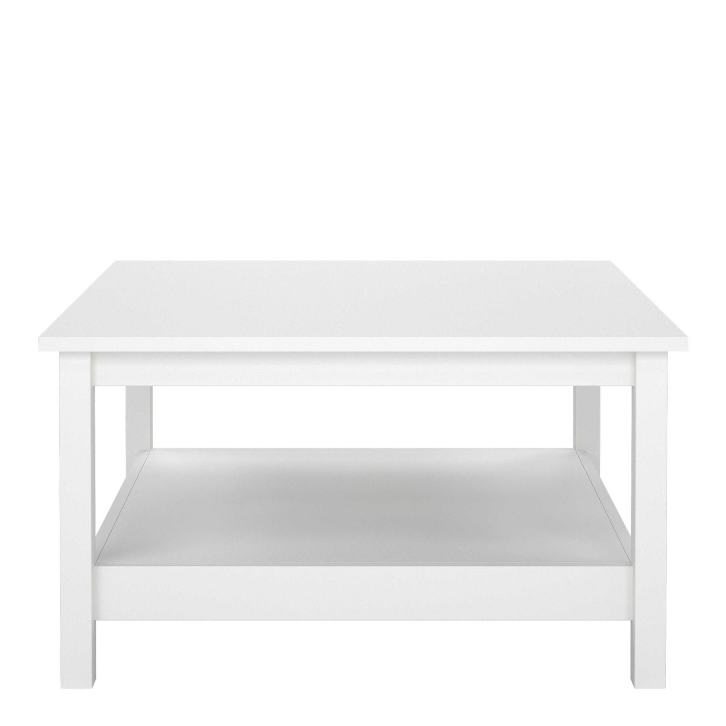 Wildberry Matt White Wooden Coffee Table