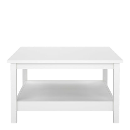 Wildberry Matt White Wooden Coffee Table