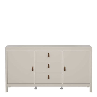 Wildberry Cashmere Wooden Sideboard 2 Doors 3 Drawers