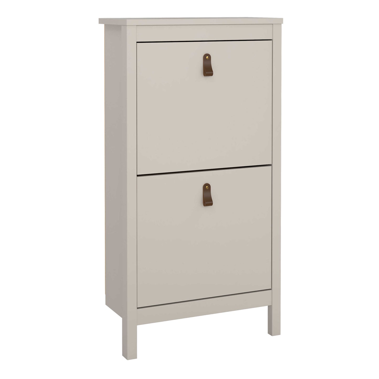 Wildberry Cashmere Wooden Shoe Cabinet 2 Flip Down Doors