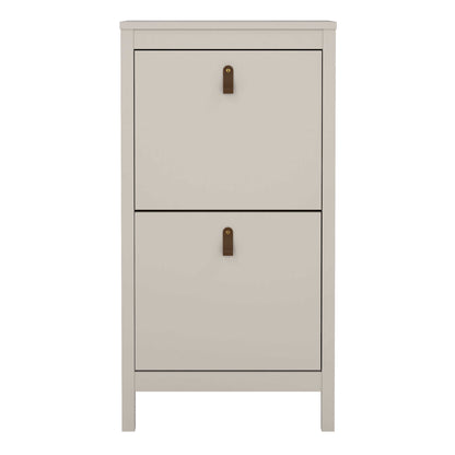 Wildberry Cashmere Wooden Shoe Cabinet 2 Flip Down Doors