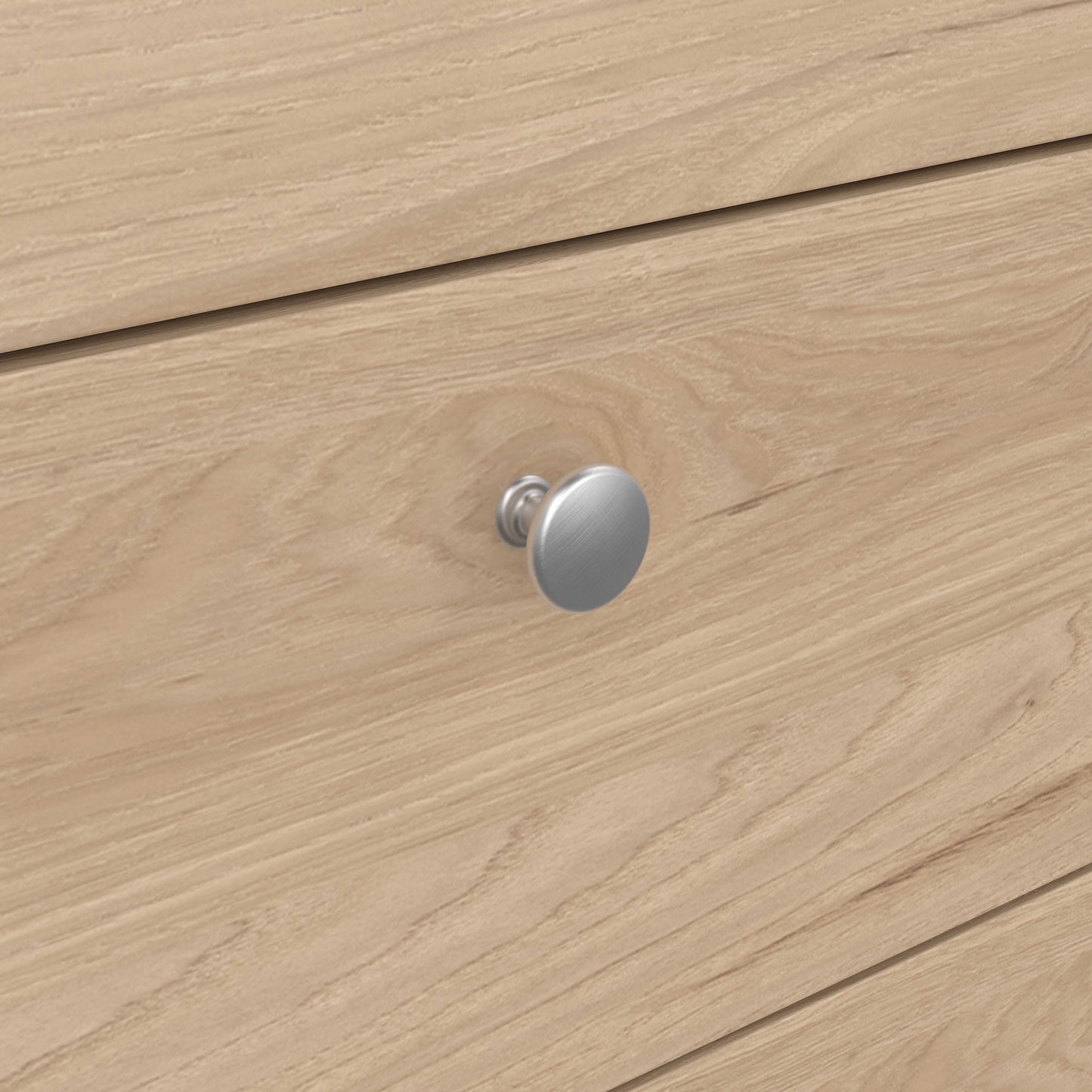 Gossmere Hickory Oak Effect Chest 5 Drawers