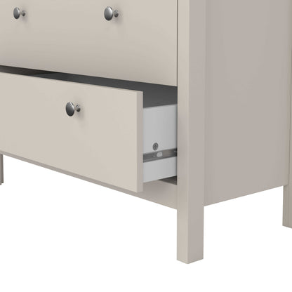 Gossmere Natural Cashmere Chest 5 Drawers