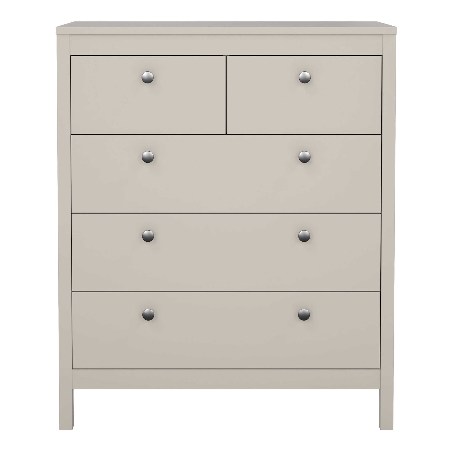 Gossmere Natural Cashmere Chest 5 Drawers