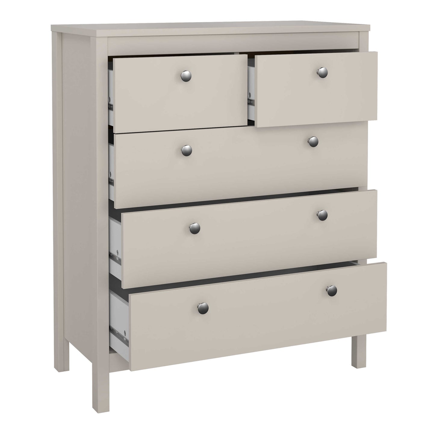 Gossmere Natural Cashmere Chest 5 Drawers
