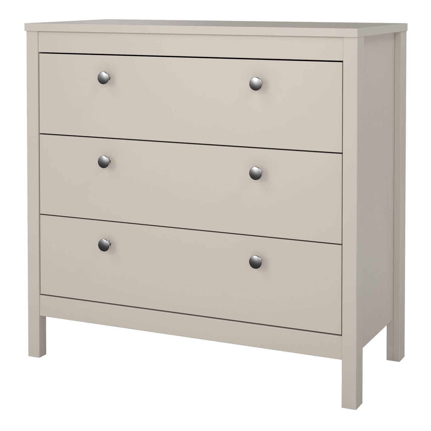 Gossmere Natural Cashmere Chest 3 Drawers