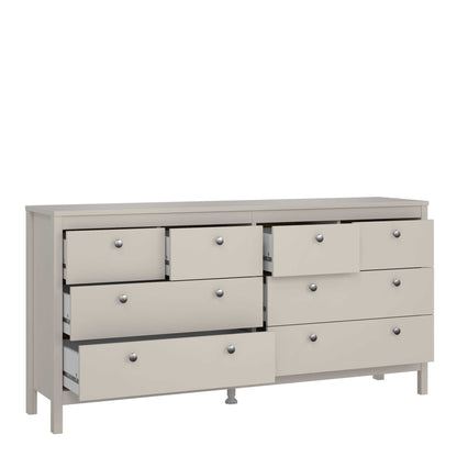Gossmere Natural Cashmere Chest 8 Drawers