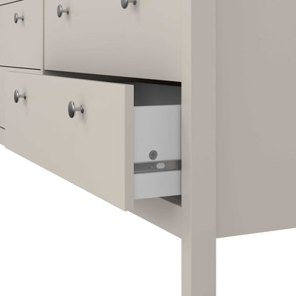 Gossmere Natural Cashmere Chest 8 Drawers