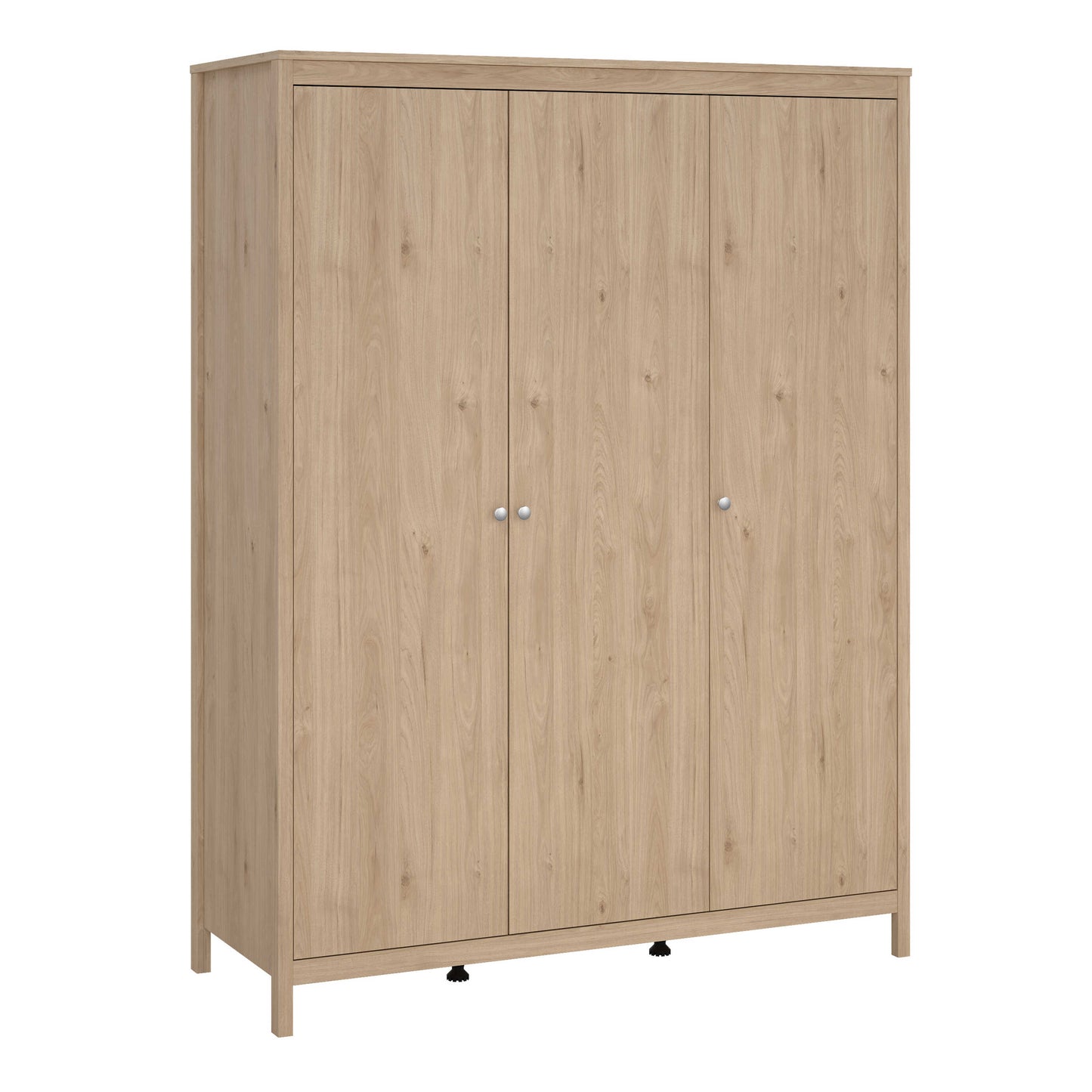 Gossmere Hickory Oak Effect Wardrobe 3 Doors