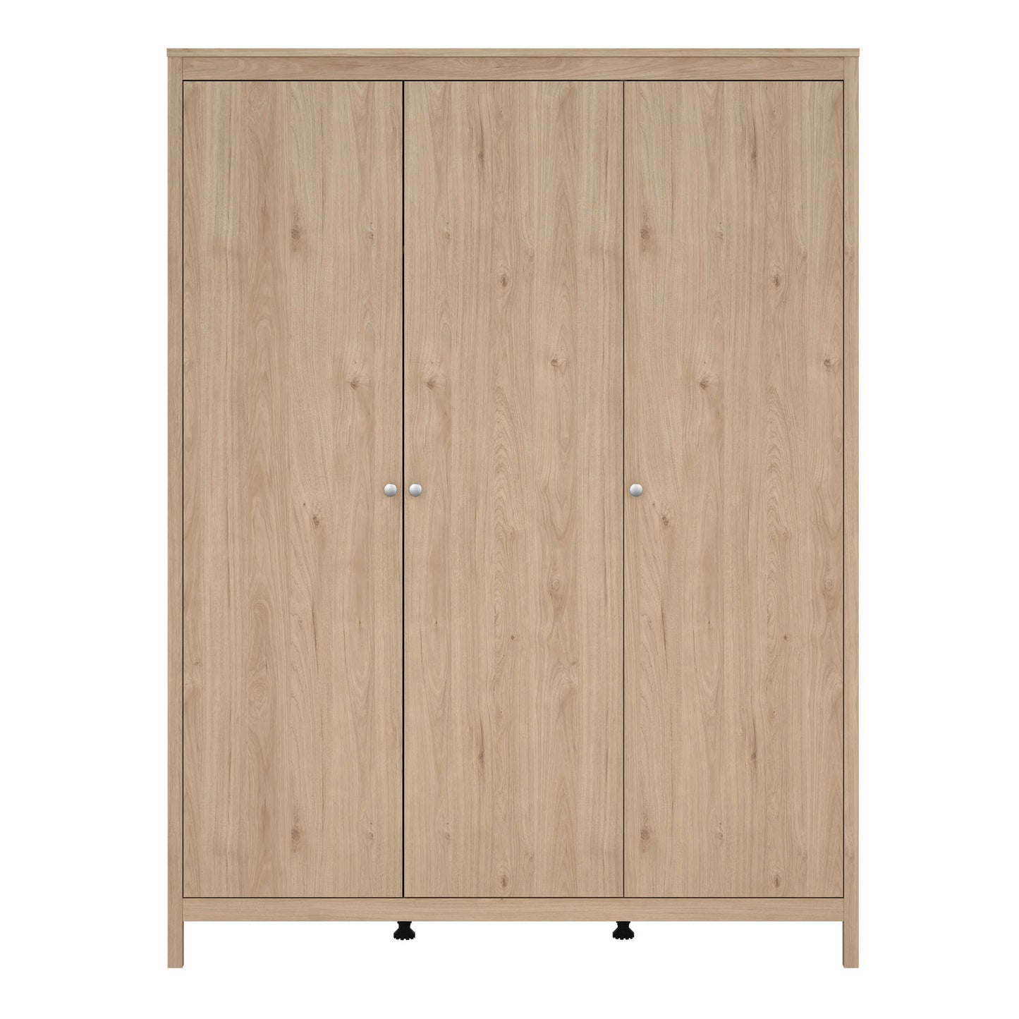 Gossmere Hickory Oak Effect Wardrobe 3 Doors