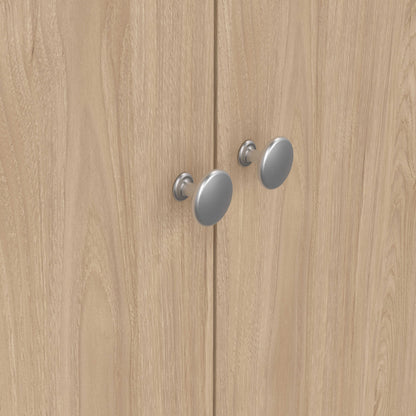 Gossmere Hickory Oak Effect Wardrobe 3 Doors
